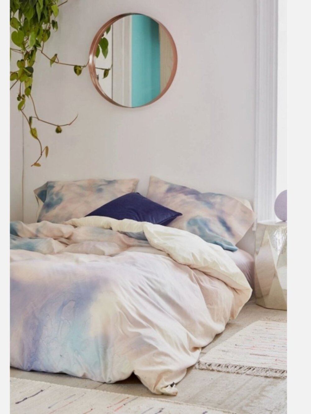 New Urban Outfitters Chelsea Victoria For Deny Unicorn Marble Duvet Full/ Queen